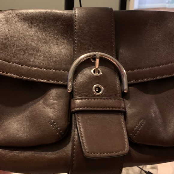 Coach Handbags - Coach soho Brown Leather Hobo shoulder bag Purse